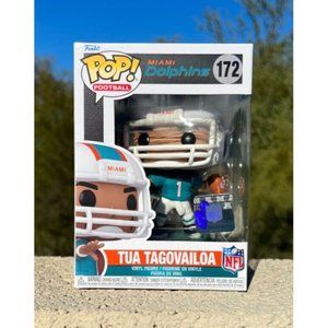 Funko Pop Football: Miami Dolphins - Tua Tagovailoa (#172,NEW)